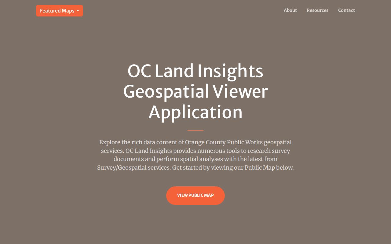 Orange residents directory parcel map search
